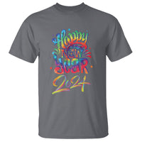 Happy New Year 2024 Tie Dye Lucky Years T Shirt - Wonder Print Shop