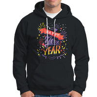 Happy New Year 2024 Firework Lucky Years Hoodie - Wonder Print Shop