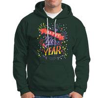 Happy New Year 2024 Firework Lucky Years Hoodie - Wonder Print Shop