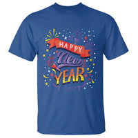 Happy New Year 2024 Firework Lucky Years T Shirt - Wonder Print Shop