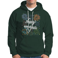 Happy New Year Colorful Firework Lucky Years Hoodie - Wonder Print Shop