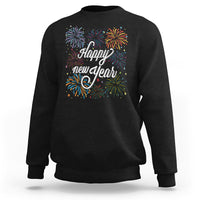 Happy New Year Colorful Firework Lucky Years Sweatshirt - Wonder Print Shop