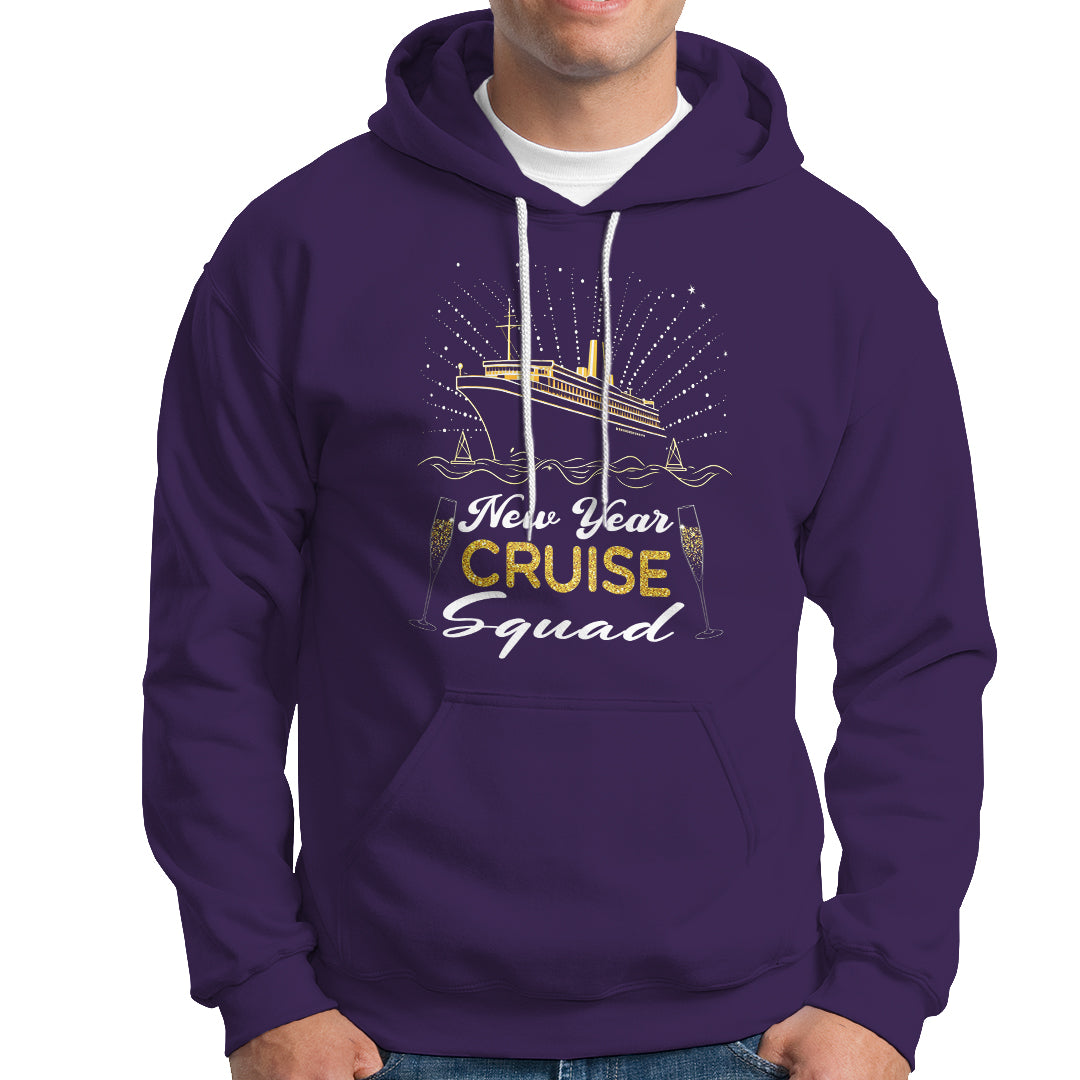 Happy New Year Cruise Family Lucky Firework Hoodie - Wonder Print Shop