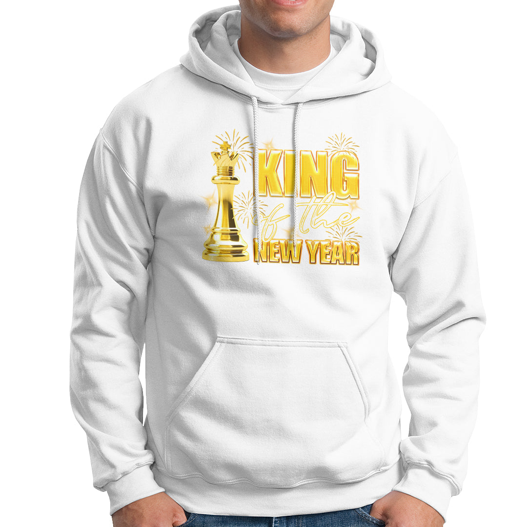 King Of The New Year Eve Happy Lucky Firework Hoodie - Wonder Print Shop