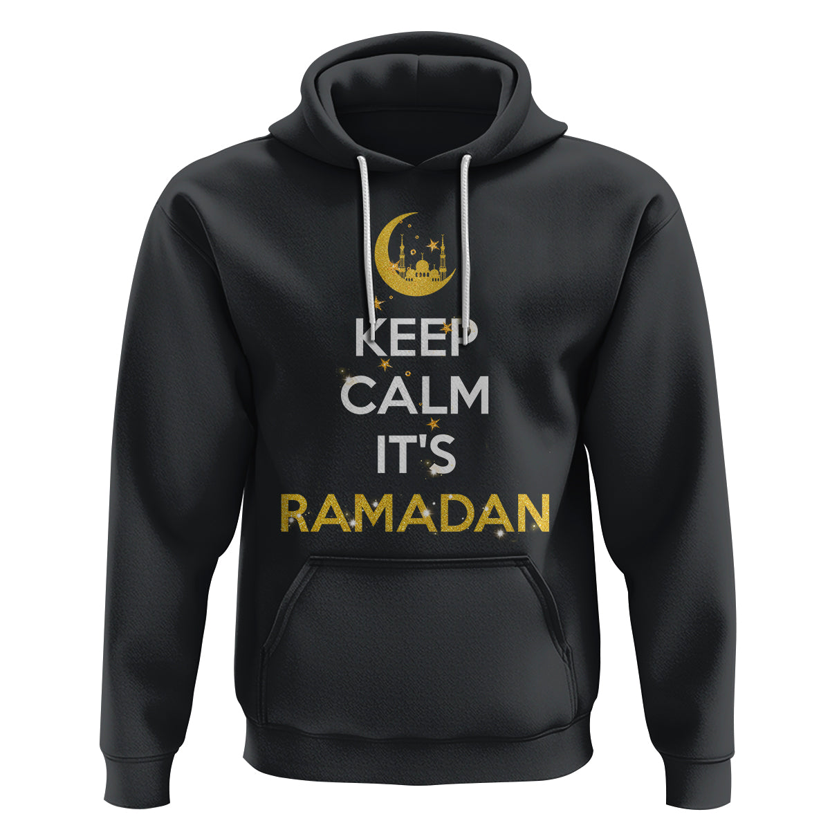 Keep Calm It's Ramadan Kareem Eid Mubarek Islam Muslims Hoodie - Wonder Print Shop