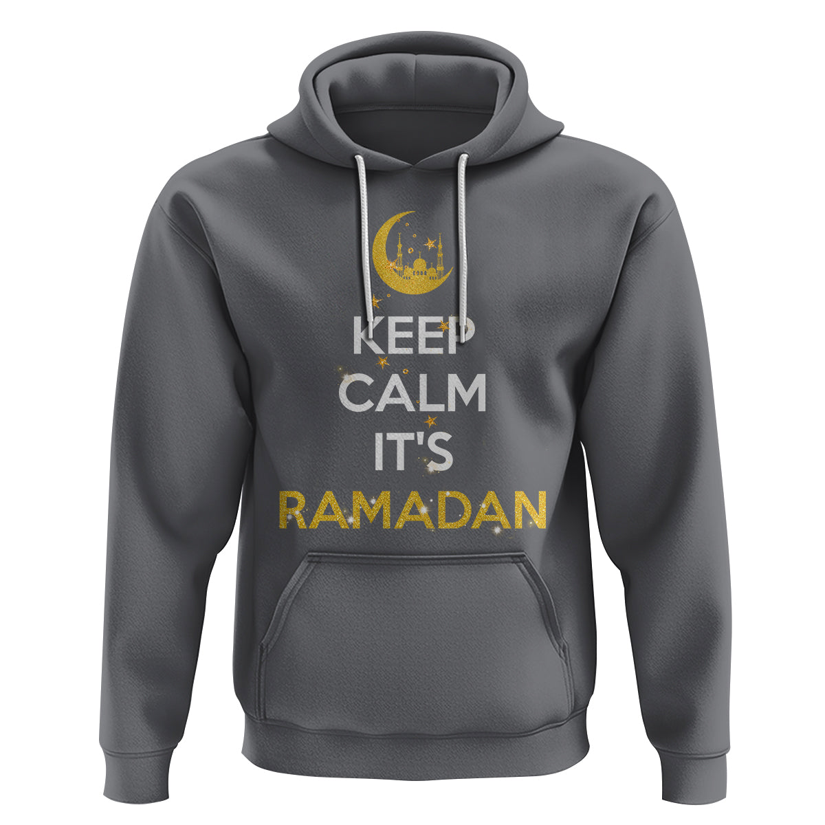 Keep Calm It's Ramadan Kareem Eid Mubarek Islam Muslims Hoodie - Wonder Print Shop