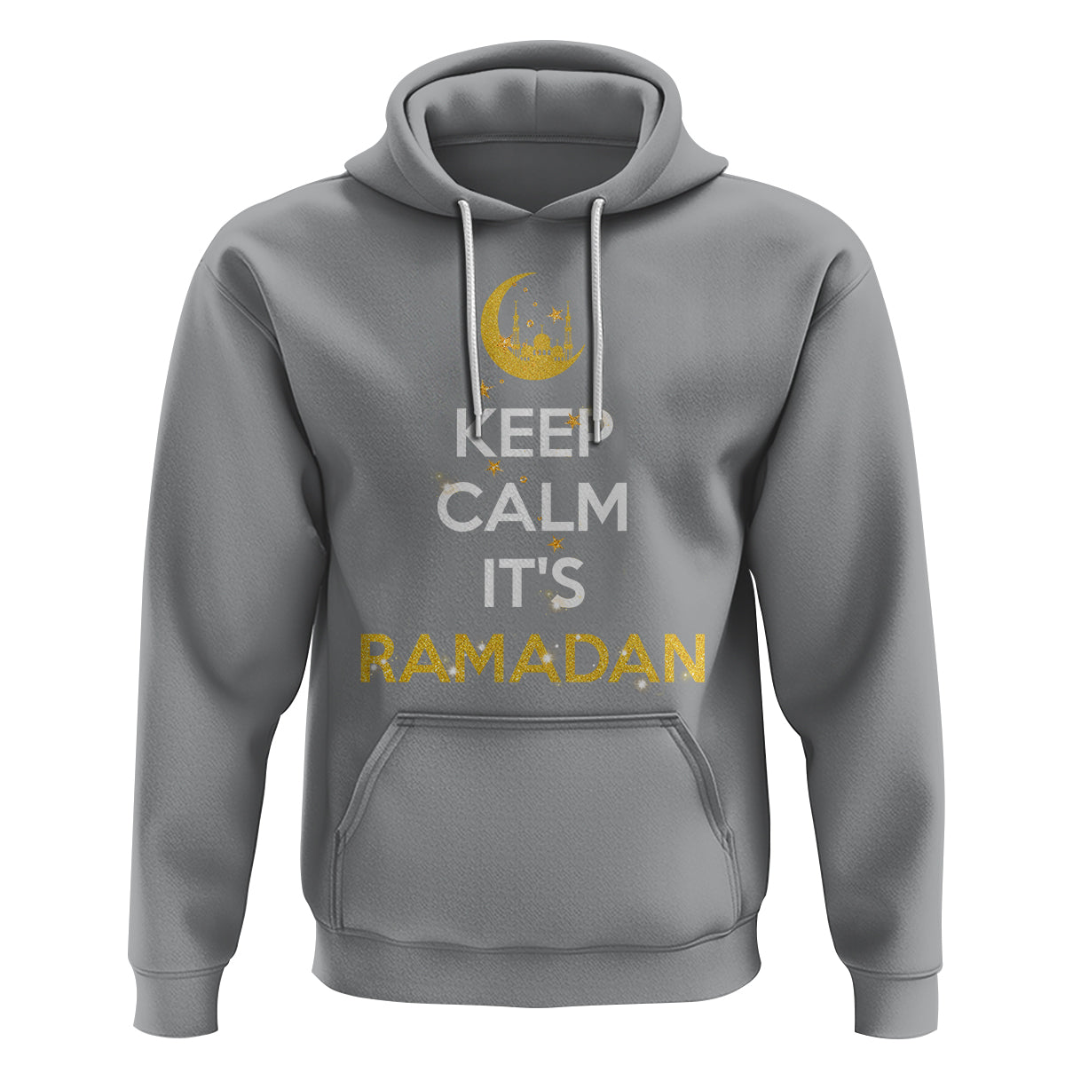 Keep Calm It's Ramadan Kareem Eid Mubarek Islam Muslims Hoodie - Wonder Print Shop