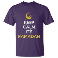 Keep Calm It's Ramadan Kareem Eid Mubarek Islam Muslims T Shirt - Wonder Print Shop