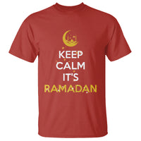 Keep Calm It's Ramadan Kareem Eid Mubarek Islam Muslims T Shirt - Wonder Print Shop