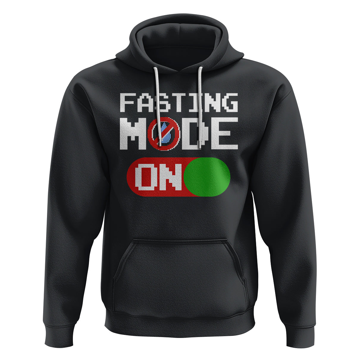 Ramadan Hoodie Fasting Mode On Weight Loss No Water - Wonder Print Shop
