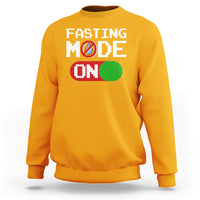Ramadan Sweatshirt Fasting Mode On Weight Loss No Water - Wonder Print Shop