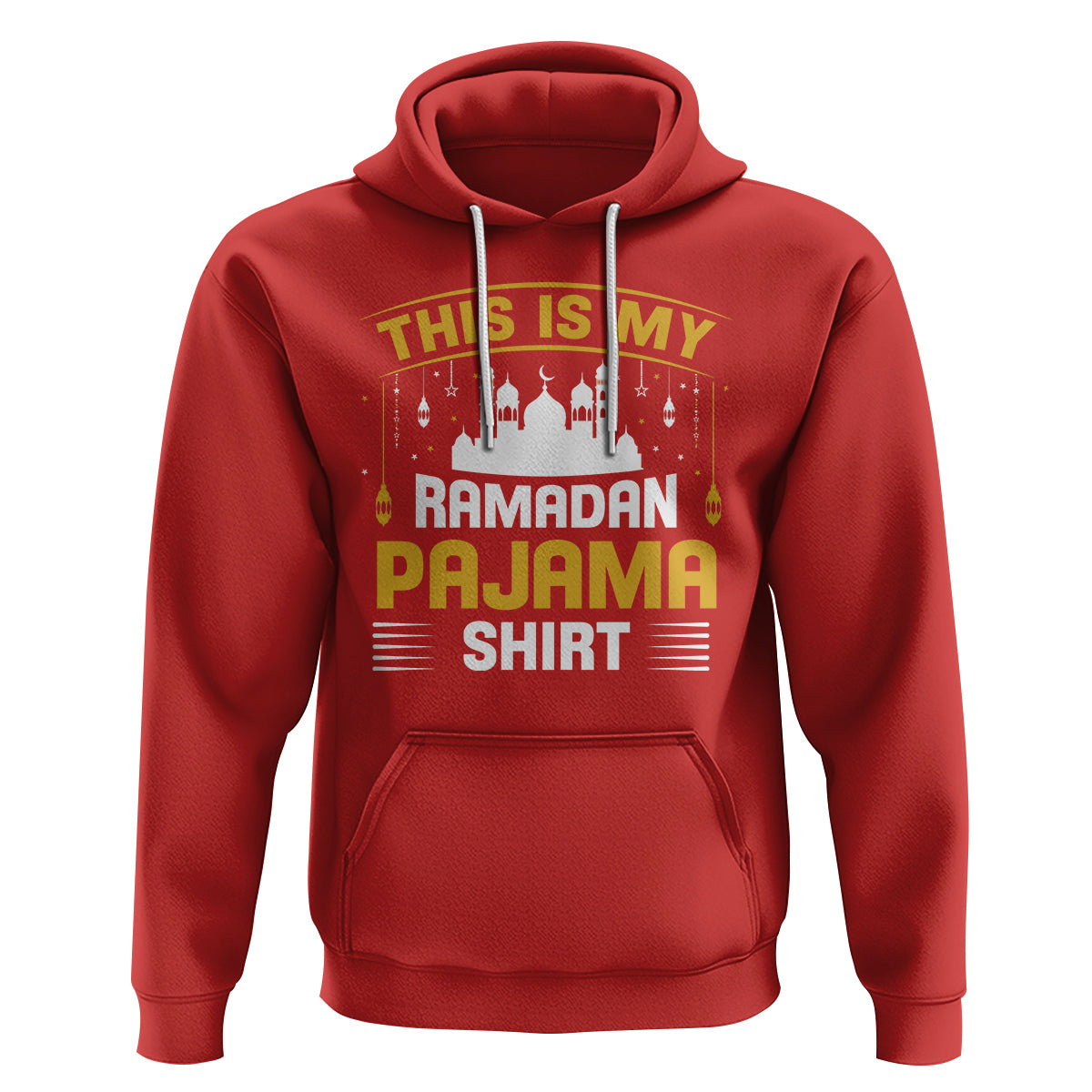 This Is My Ramadan Pajama Eid Mubarek Islam Muslims Hoodie - Wonder Print Shop