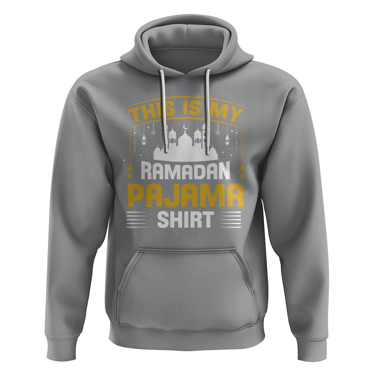 This Is My Ramadan Pajama Eid Mubarek Islam Muslims Hoodie - Wonder Print Shop