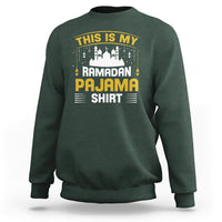 This Is My Ramadan Pajama Eid Mubarek Islam Muslims Sweatshirt - Wonder Print Shop