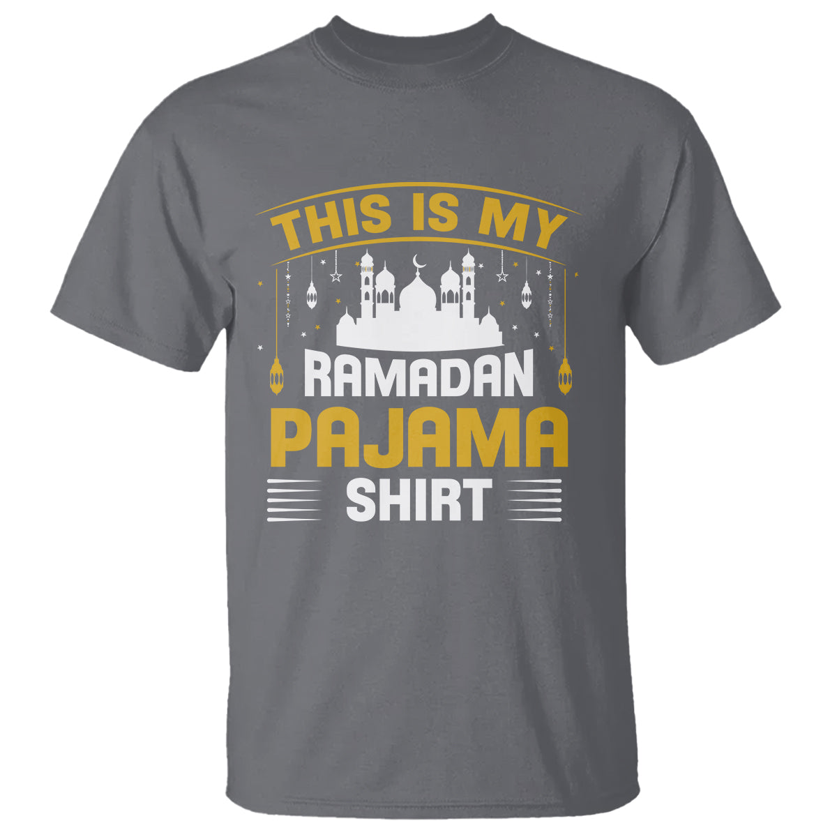 This Is My Ramadan Pajama Eid Mubarek Islam Muslims T Shirt - Wonder Print Shop