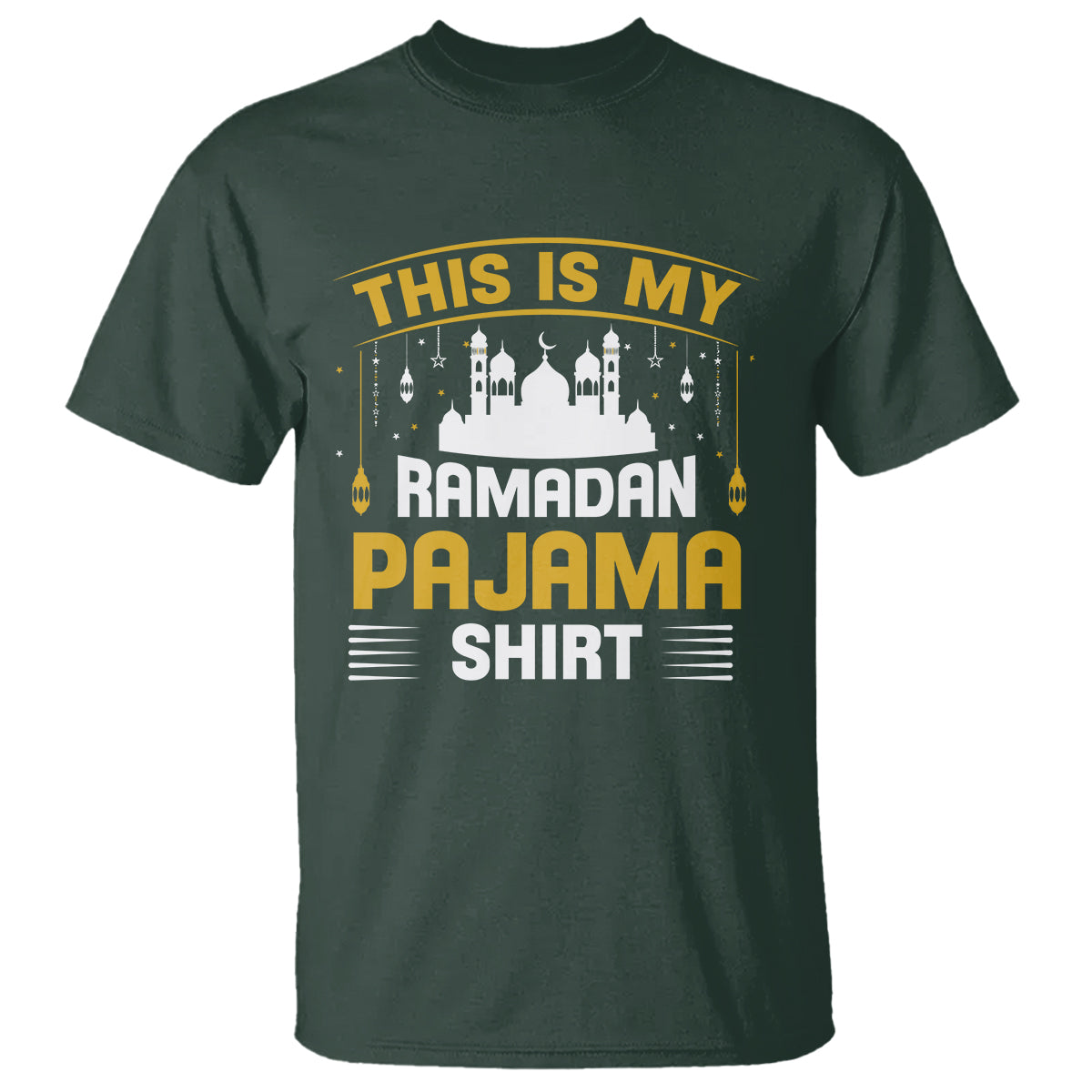 This Is My Ramadan Pajama Eid Mubarek Islam Muslims T Shirt - Wonder Print Shop