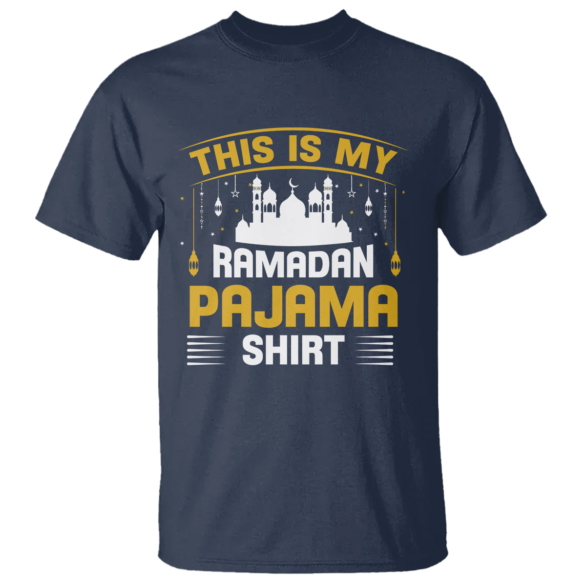 This Is My Ramadan Pajama Eid Mubarek Islam Muslims T Shirt - Wonder Print Shop