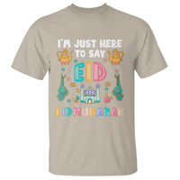 Ramadan T Shirt I'm Just Here To Say EID Mubarak Iftar Islamic Muslim - Wonder Print Shop