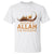 Islam T Shirt Without Allah I'm Nothing Islamic Muslim - Wonder Print Shop