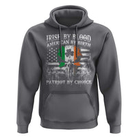 Irish American Hoodie Irish By Blood American By Birth Patriot By Choice
