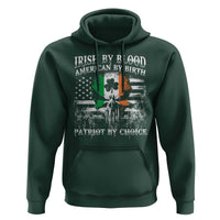 Irish American Hoodie Irish By Blood American By Birth Patriot By Choice