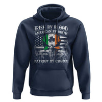 Irish American Hoodie Irish By Blood American By Birth Patriot By Choice