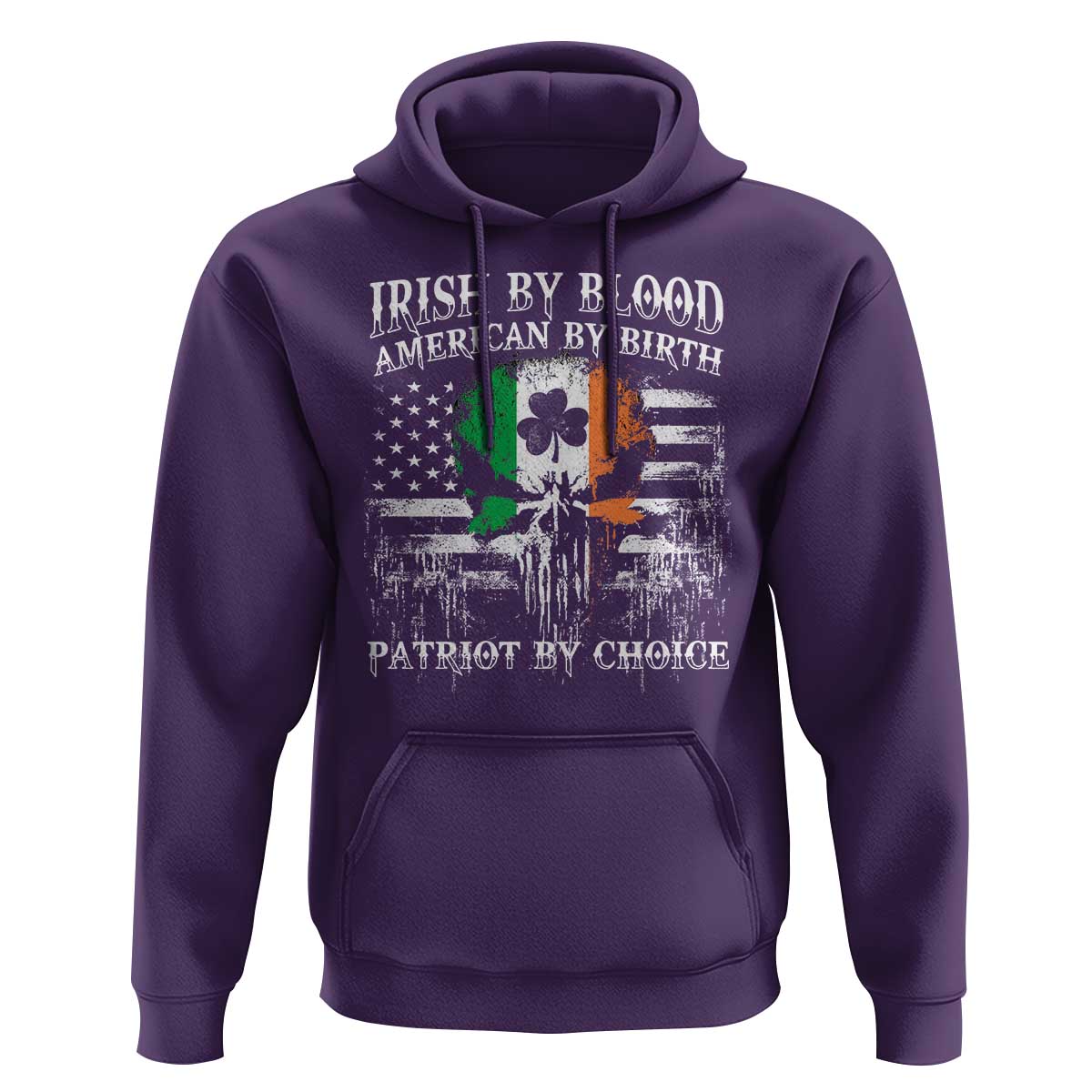 Irish American Hoodie Irish By Blood American By Birth Patriot By Choice