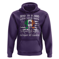 Irish American Hoodie Irish By Blood American By Birth Patriot By Choice