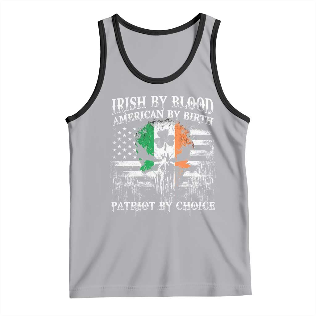 Irish American Tank Top Irish By Blood American By Birth Patriot By Choice
