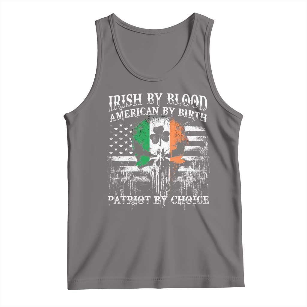 Irish American Tank Top Irish By Blood American By Birth Patriot By Choice