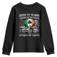 Irish American Youth Sweatshirt Irish By Blood American By Birth Patriot By Choice