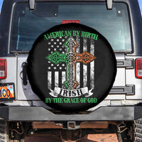 American By Birth Irish By The Grace Of God Spare Tire Cover