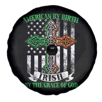 American By Birth Irish By The Grace Of God Spare Tire Cover