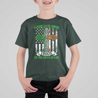 American By Birth Irish By The Grace Of God T Shirt For Kid