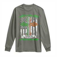 American By Birth Irish By The Grace Of God Long Sleeve Shirt