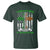 American By Birth Irish By The Grace Of God T Shirt