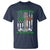 American By Birth Irish By The Grace Of God T Shirt