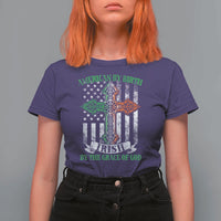 American By Birth Irish By The Grace Of God T Shirt For Women