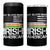 Irish American Pride 4 in 1 Can Cooler Tumbler My Blood Runs Ireland America Flag