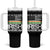 Irish American Pride Tumbler With Handle My Blood Runs Ireland America Flag