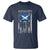 American Grown With Scots Irish Roots T Shirt American Ulster Scots Skull Flag