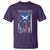 American Grown With Scots Irish Roots T Shirt American Ulster Scots Skull Flag