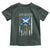 American Grown With Scots Irish Roots Toddler T Shirt American Ulster Scots Skull Flag