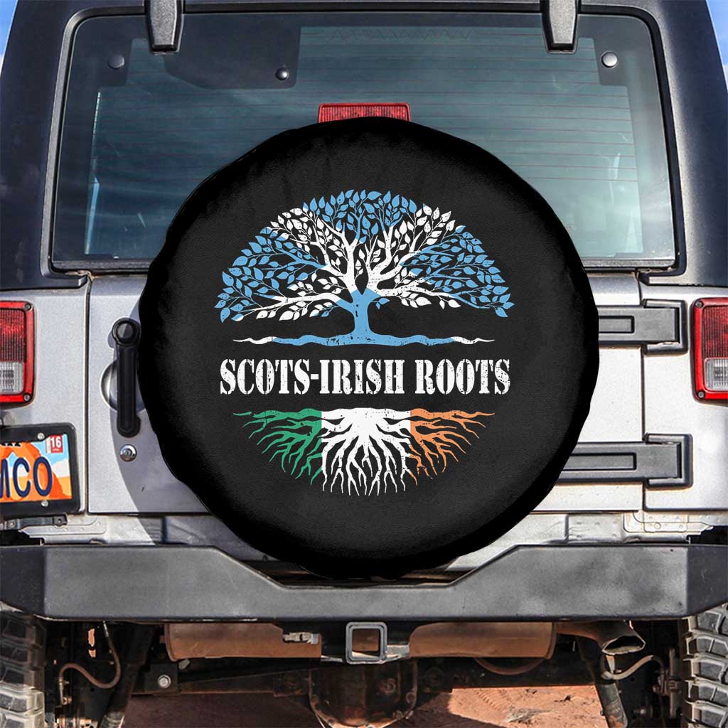 Scots-Irish Roots Spare Tire Cover Ulster Scots Ireland Scotland