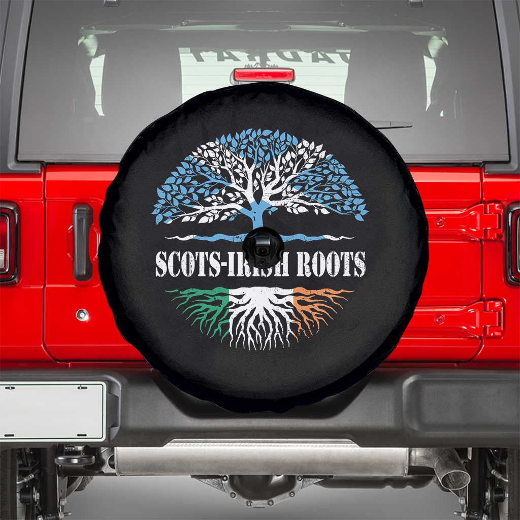 Scots-Irish Roots Spare Tire Cover Ulster Scots Ireland Scotland