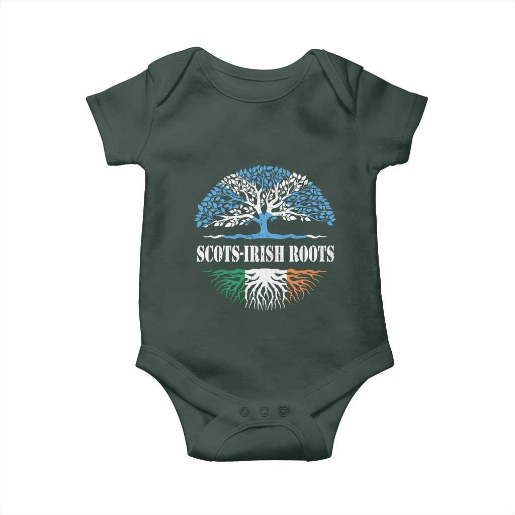 Scots-Irish Roots Baby Onesie Ulster Scots Ireland Scotland