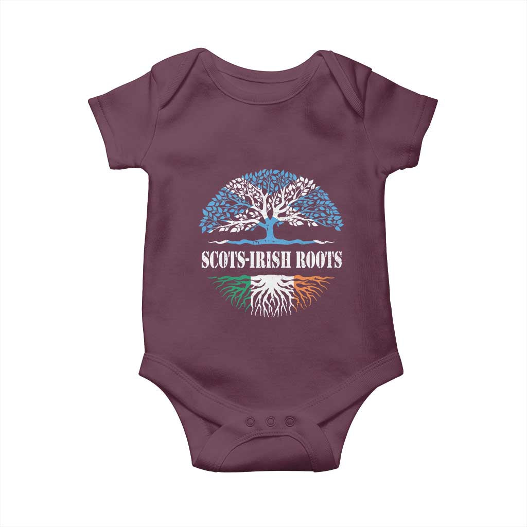 Scots-Irish Roots Baby Onesie Ulster Scots Ireland Scotland