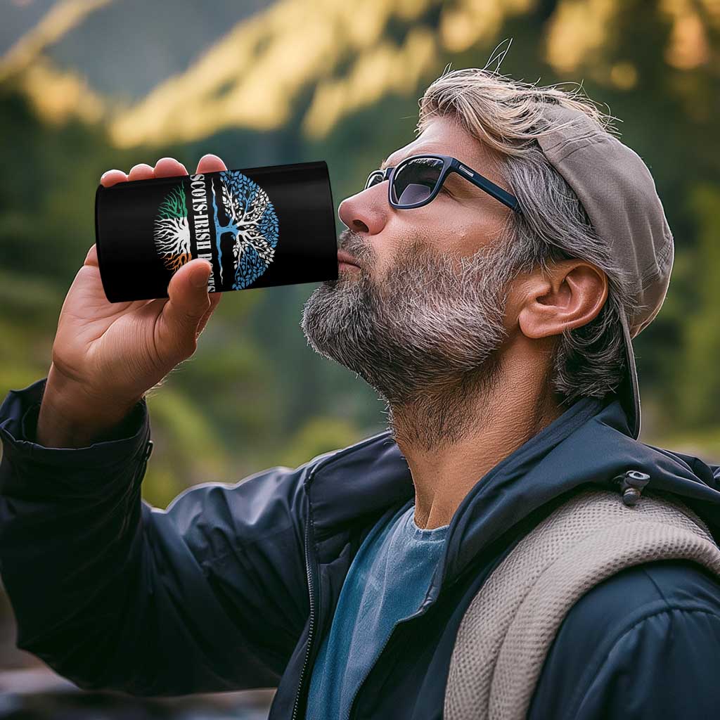 Scots-Irish Roots 4 in 1 Can Cooler Tumbler Ulster Scots Ireland Scotland