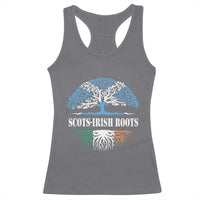 Scots-Irish Roots Racerback Tank Top Ulster Scots Ireland Scotland
