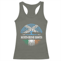 Scots-Irish Roots Racerback Tank Top Ulster Scots Ireland Scotland
